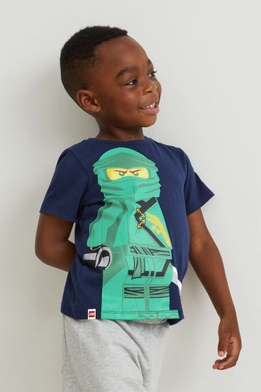 Copii - Multipack 3 buc. - Lego Ninjago - tricou cu mânecă scurtă - alb
