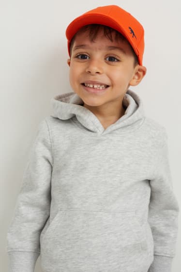 Children - Dinosaur - baseball cap - orange