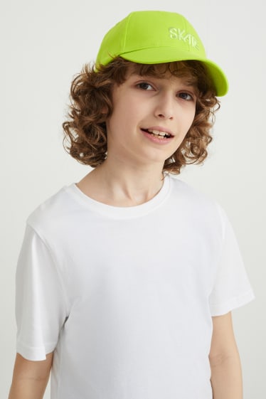Kinder - Baseballcap - hellgrün