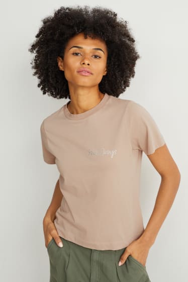 Donna - T-shirt - beige