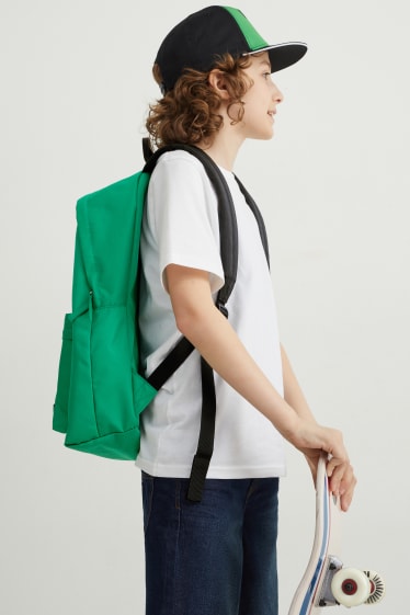 Kinder Jungen - Rucksack - grün