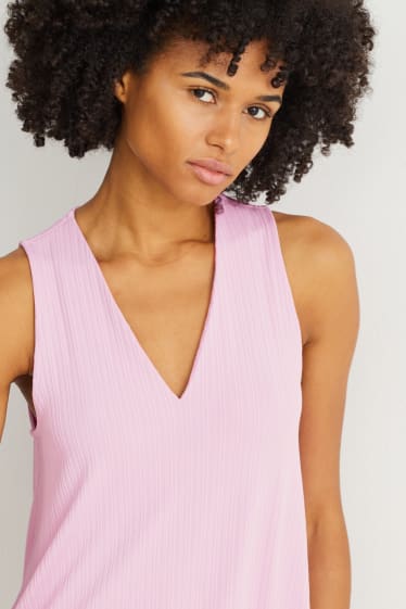 Femmes - Robe évasée - violet clair