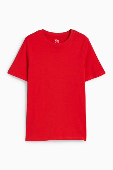 Children - Short sleeve T-shirt - genderneutral - red