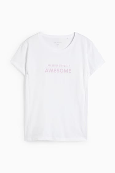 Damen - Still-T-Shirt - weiß