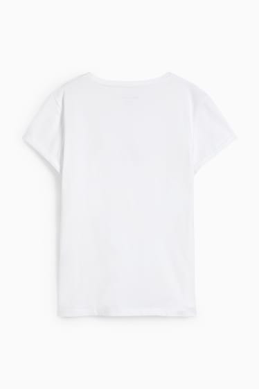 Damen - Still-T-Shirt - weiß