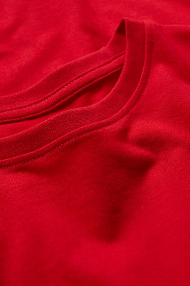 Niños - Camiseta de manga corta - genderless - rojo