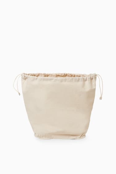 Damen - Stroh-Shopper - beige
