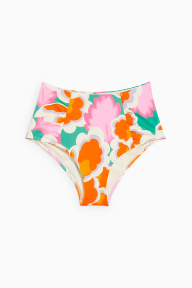 Dames - Bikinibroek - high waist - LYCRA® XTRA LIFE™ - oranje