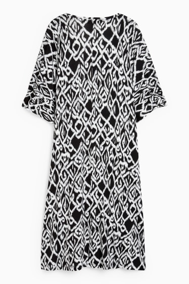 Donna - Vestito - fantasia - bianco / nero