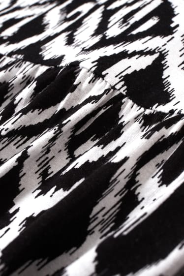 Donna - Vestito - fantasia - bianco / nero
