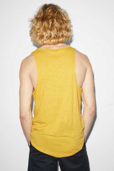 Herren - Tank Top - gelb