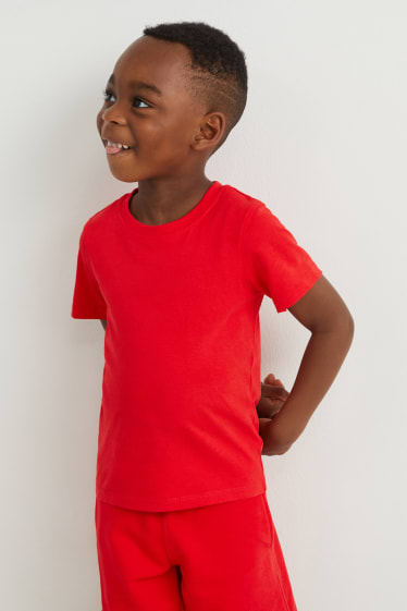 Children - Short sleeve T-shirt - genderneutral - red