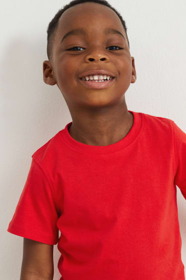 Copii - Tricou cu mânecă scurtă - genderneutral - roșu