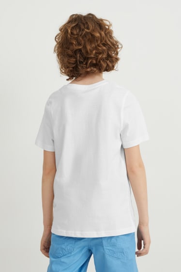 Copii - Băieți - Tricou cu mânecă scurtă - alb