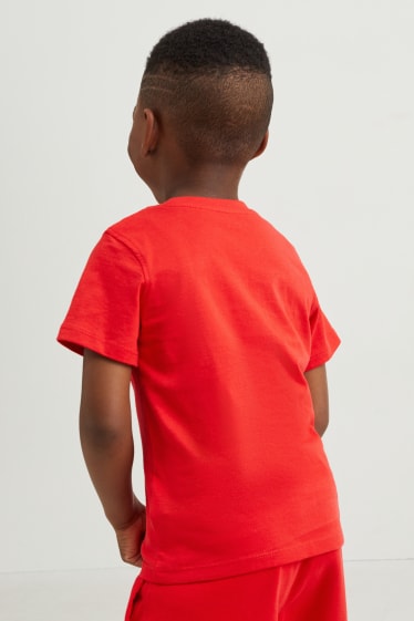 Kinder - Kurzarmshirt - genderneutral - rot