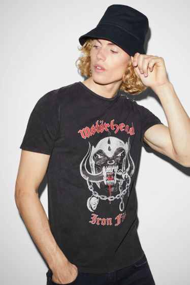 Hommes - T-shirt - Motörhead - gris foncé