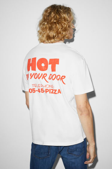 Hommes - T-shirt - Stranger Things - blanc