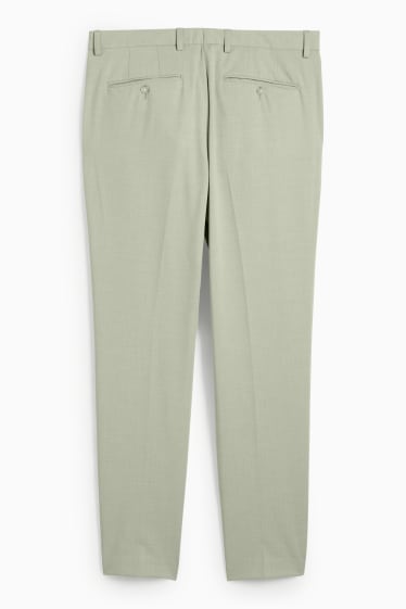 Heren - Broek uit het combi-systeem - slim fit - lichtgroen