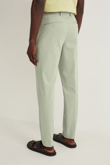 Heren - Broek uit het combi-systeem - slim fit - lichtgroen