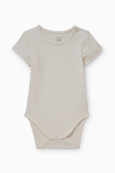 Bébés - Ensemble bébé - 3 pièces - blanc crème