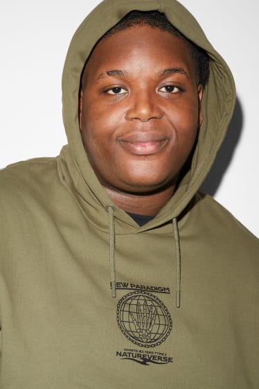 Herren - Hoodie - grün