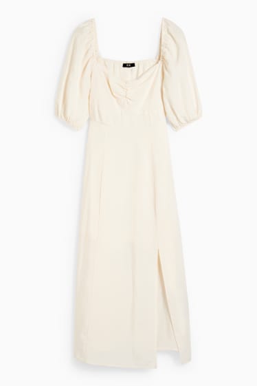 Dona - Vestit estil imperi - blanc trencat