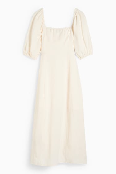Dona - Vestit estil imperi - blanc trencat