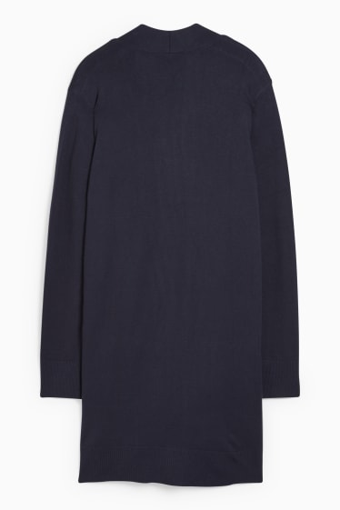 Donna - Cardigan basic - blu scuro