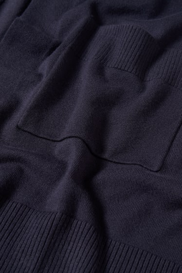 Donna - Cardigan basic - blu scuro