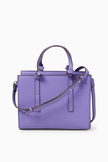 Femmes - Sac - synthétique - bleu clair-chiné
