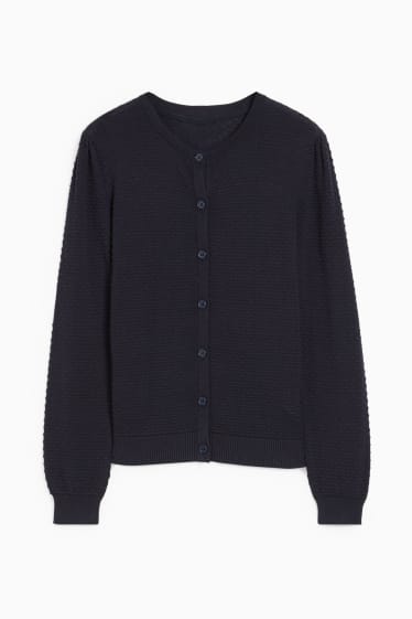 Kinderen: meisjes - Vest - donkerblauw