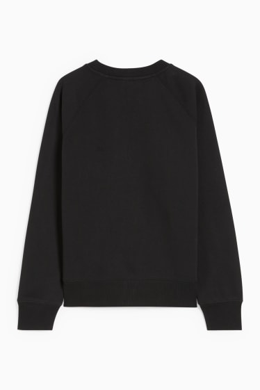 Dames - Basic sweatshirt - zwart