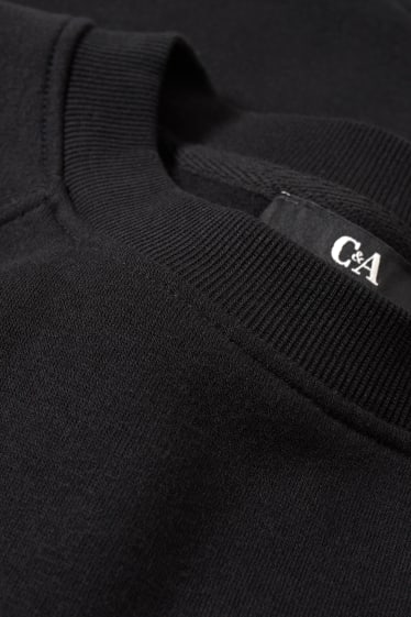 Dames - Basic sweatshirt - zwart