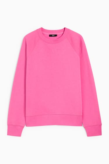 Damen - Basic-Sweatshirt - pink
