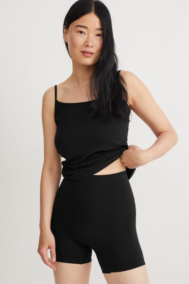 Dona - Pantalons modeladors - sense costures - negre