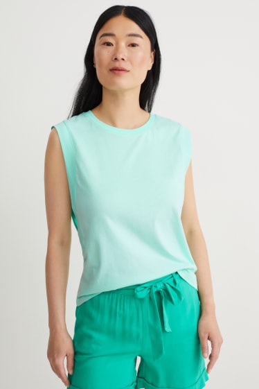 Women - Basic top - mint green