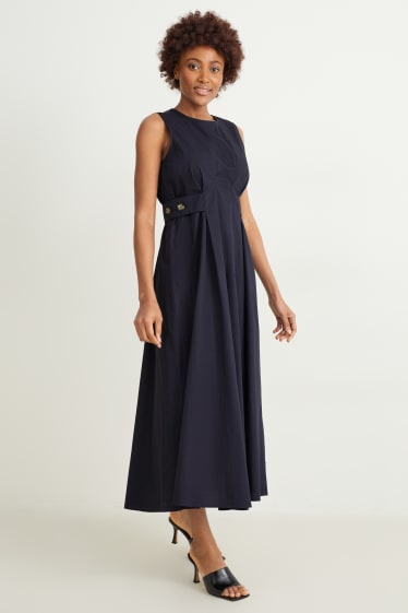 Femmes - Robe fit & flare - bleu foncé