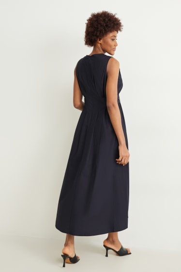 Femmes - Robe fit & flare - bleu foncé