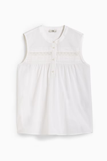 Femmes - Caraco - blanc