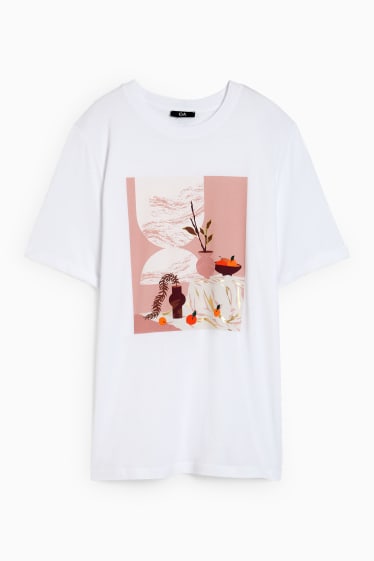 Femmes - T-shirt - blanc