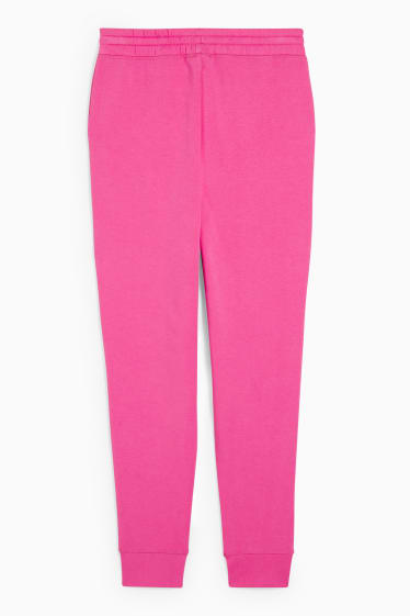 Mujer - Pantalón de deporte básico - fucsia