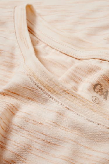 Femmes - T-shirt - beige