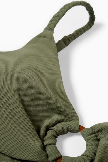 Damen - Bikini-Top - wattiert - LYCRA® XTRA LIFE™ - dunkelgrün