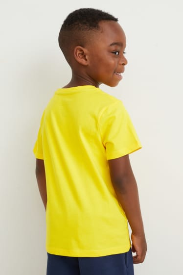 Bambini - Confezione da 5 - Pokémon - 2 t-shirt e 3 top - giallo