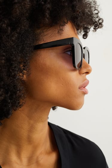 Damen - Sonnenbrille - schwarz