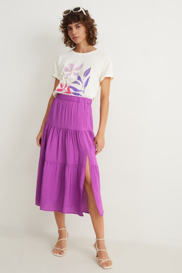Women - Skirt - purple
