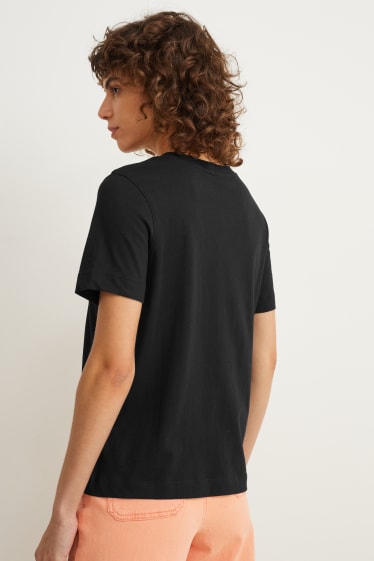 Damen - T-Shirt - schwarz