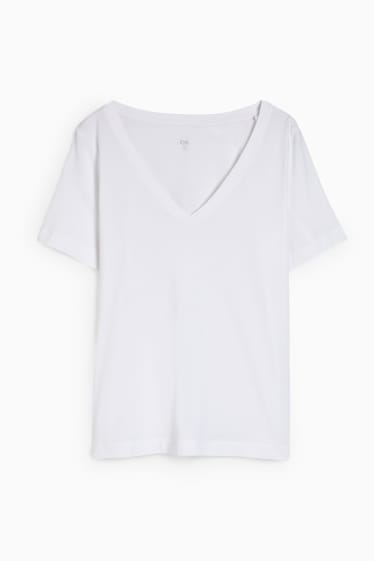 Femmes - T-shirt basique - blanc