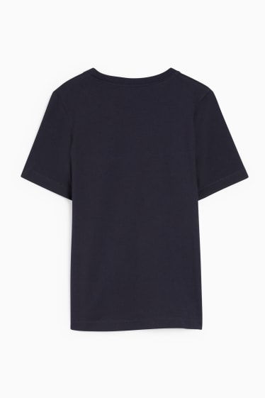 Femei - Tricou basic - albastru închis