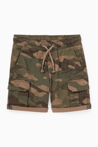 Enfants - Bermudas - à motifs - camouflage